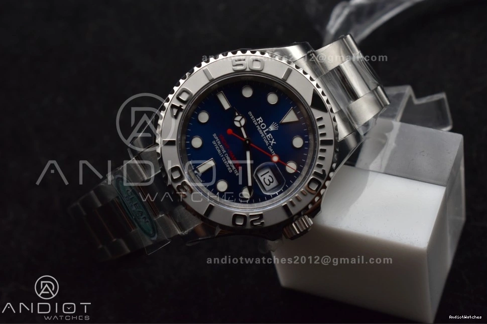 HighPerformance 904L on Bracelet Blue SS 1204 1:1 Clean Edition Yacht-Master 126622 VR Best Dial Steel 0314